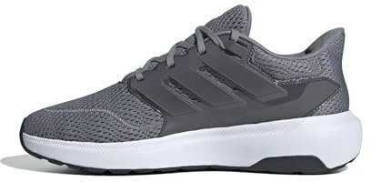 adidas Herren ULTIMASHOW 2.0 Shoes, Grey Three/Grey Four/Better Scarlet, 46 2/3 EU