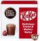 NESCAFÉ Dolce Gusto | KitKat | Hot Chocolate | 16 capsules | 3 Packs | 48 Cups