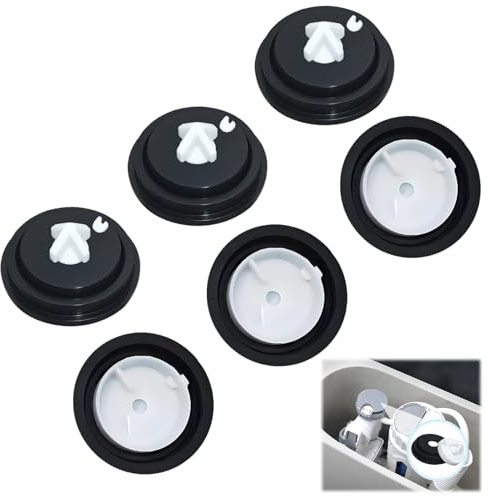 HAVIRI Pack of 6 Replacement Rubber Ball Valve Washers, Replacement for Siamp Diaphragm Washer Inlet Float Valve Diaphragm Washer Fits for Siamp Fill Valves