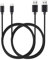 MaGeek® 1,8m Cable USB Tipo C (USB-C) a USB 2.0 para Samsung Galaxy S8, S8+, Nexus 6P, LG G6, nuevo MacBook, Google Pixel XL, OnePlus2 y más (2pcs_1,8m_Negro)