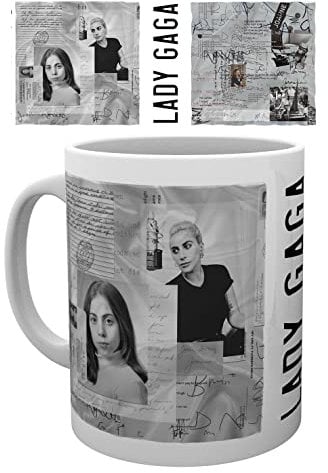 GB eye LTD, Lady Gaga, Notes, Tasse, Keramik, verschieden, 9 cm