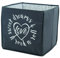 roba Kinder Aufbewahrungsbox Rock Star Baby 3 - Canvas Box aus Stoff für Spielzeug - Deko im Kinderzimmer - Anthrazit / Weiß