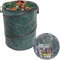 Set Of 2 Pop Up Large Garden Waste Bags - Heavy Duty Bags To Store Rubbish | Strong, Durable, Reusable, Weatherproof Bags | Includes 2 Handles For Easy Transportation - Collapsible