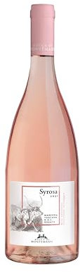 Rocca di Montemassi Syrosa, Maremma Toscana Rosato DOC - Italian Rosé Wine from Tuscany - Syrah Grapes and Part Sangiovese Grapes - 75cl / 750ml, 12.5% ABV