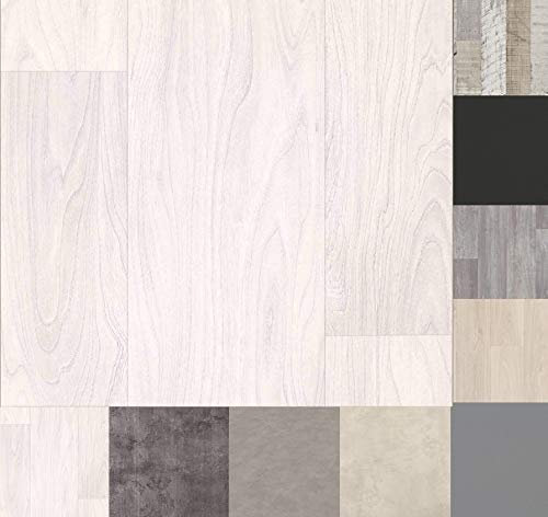 MadeInNature PVC-Bodenbelag/Teppich für den Innenbereich, rutschfester Vinylboden, kleine und große Größe, heller, rustikaler Boden, 2 x 3 m