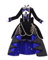 CHANGL 11PCS Cosplay Kostüm für Black Butler Ciel Phantomhive 13. Jahrestag Wunderschönes Halloween Abendpalast Lolita Gothic Kleid mit Accessoires von hoher Qualität
