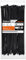 Oksdown 100 Pack Black Thick Cable Ties Heavy Duty Large 200mm×4.8mm Strong Nylon Plastic Self Locking 8 inch/20 cm Long Zip Tie Wraps