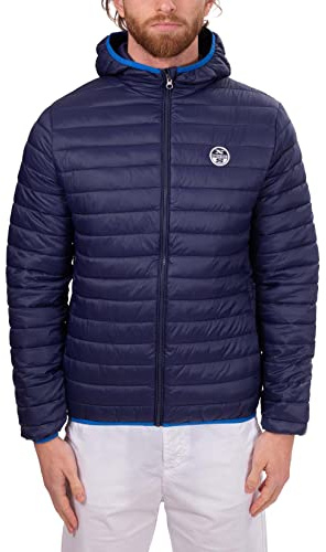 NORTH SAILS - Men's down jacket with logo tape - Size L