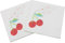 GLEAVI 20 Blätter Kirschservietten party servietten geburtstag servietten Home napkins Serviette bedrucken Partyservietten deko geschirrtücher Papierservietten Kirsche Gewebe schmücken