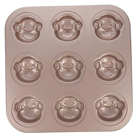 Garneck Affen Kuchenform Kohlenstoffstahl Muffinform Kuchen Backformen Cartoon Backform Antihaft Backform Kohlenstoffstahl Kuchenform Antihaft Backform Kohlenstoffstahl Backform