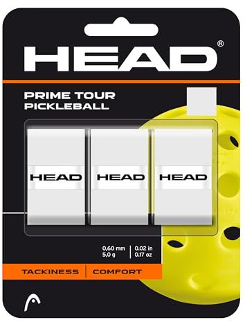 HEAD Prime Tour Pickleball Overgrip, weiß, Einheitsgröße