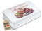 PR Print Royal Geschenkdose mit Name personalisiert - Lieblingskekse - Blechdose bedrucken, Aufbewahrungsdose, Keksdose - Weihnachtsgeschenke | Rechteckig weiß, 450 ml