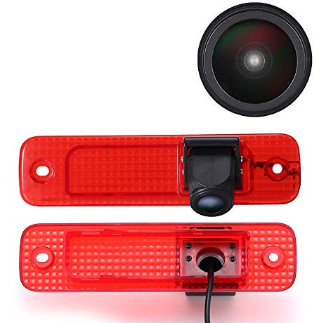 Super Pro HD Wasserdicht Einparkhilfe Rückfahrkamera Auto Dritte Dach top Mount Bremse Lampe Licht Rückansicht Backup-Kamera für Ford Transit Hecktur MK7 Tourneo/Furgon MK4 2006-2014 /Hecktür/Van