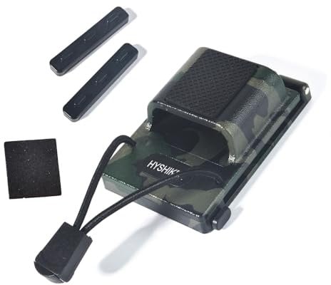 HYSHIKRA Two Way Radio Belt Clip Walkie Talkie Quick Disassembly Belts Accessories, for Handheld Radio/Speaker Microphone/Mobile Radio Speaker, Compatible with Baofeng Motorola Quansheng (Camouflage)