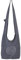 Vishes - Umhängetasche aus langlebiger, handgewebter Baumwolle mit aufgestickter Spirale - Unisex grau