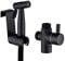 Tecmolog Bidet Handbrause Set Edelstahl Handheld Bidet Sprayer für Toilette Schwarz Handbrause WC mit Schlauchbrause, Umschaltventil 1/2, WS024CF