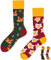 TODO Colours Lustige Socken mit Motiv - mehrfarbige, bunte, Verrückte für Herren und Damen (43-46, Ei und Hühner Socken)
