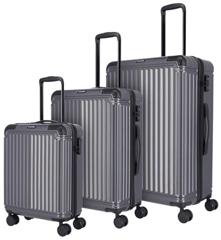 Travelite CRUISE Kofferset mit 4 Rollen Gr. L/M/S Anthrazit [04]