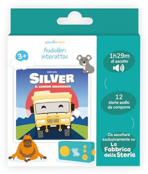 lunii-ALBRI14050 Silver Livres Audio, Audiolibri