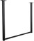 CLP Kleiderstange Fenton I Kleiderständer für Deckenmontage I Garderobenstange aus Metall I für Flur, Garderobe und Schlafzimmer, Größe:60x60 cm