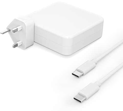 SKOTSLYE 61W USB C Laptop Charger Compatible with MacBook Pro 16, 15, 14, 13 Inch, Compatible with iPad Pro 2023/2022/ 2021/2020/ 2019/2018 All USB C Device