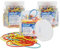 Westcott Gummibänder 80g (3er-Set) | 3 x ca. 170 Bunte Gummiringe verschiedene Größen in Kunstoffbehälter | Vorratspack Haushaltsgummis ⌀ 60mm, 50mm, 38mm | Mind. 60% Naturkautschuk | E-10581 00