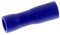 Lumonic 25x Flachsteckhülse 1,5-2,5mm² in blau I Flachsteckhülsen für Flachstecker 0,8mm x 2,8mm I Kabelschuhe Flachstecker vollisoliert