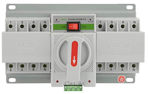 Interruptor automático de transferencia Mini interruptor de potencia electrónico inteligente inteligente 220V 63A 4P