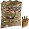 Gexgune Molle System Taktische Molle Dump Magazintasche Jagd Recovery Bag Drop Pouch Military Zubehör (Urwald)