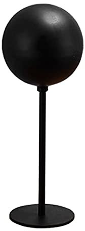 Tongdejing Helmet Stand Holder, Aluminum Wall Mount Hooks Helmet Rack & Countertop Helmet Storage Display Rack | 180 Degree Rotation, Space Saving Helmet Hat Rack(size:Countertop)