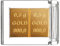 Gold als Geschenk - Goldbarren 2x 0,5g in hochwertiger Kapsel - Echtheitsgarantie - Feingold 999.9