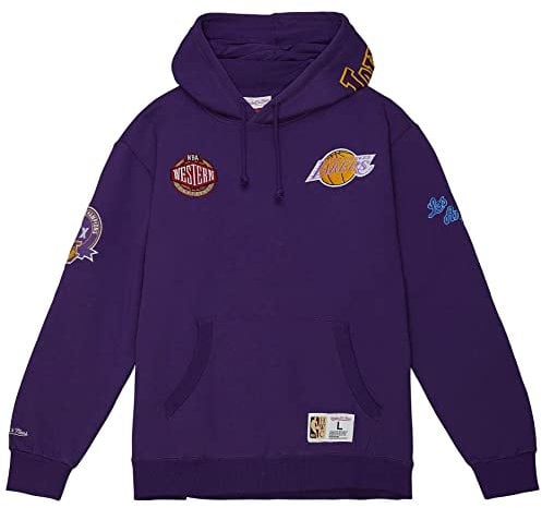 Mitchell & Ness NBA Hometown Fleece Hoody - Los Angeles Lakers, S