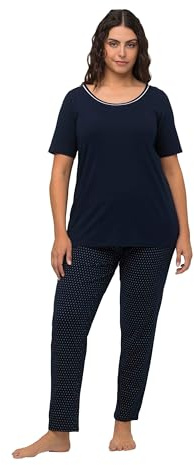 Ulla Popken Damen Pyjama