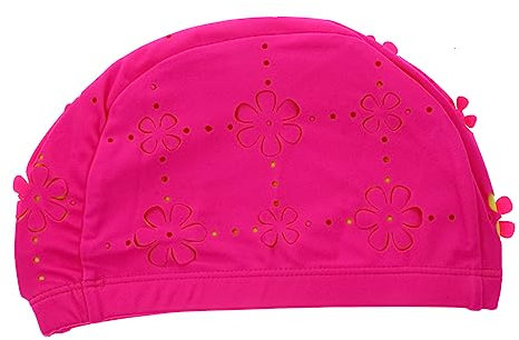 Sosoport 3pezzi Cuffia Da Nuoto Donna Con Design Petalo Per Lunghi e Ricci Accessorio Estivo Per Piscina e Mare