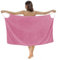 Obelunrp Serviette Spa Portable, Serviette de Bain Femme Tournure de Bain Portable 29.53x55.12 Pouces Robe de Serviette à Spa Portable à Sec Rapide