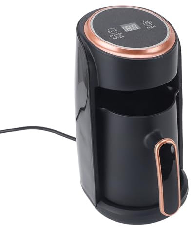 aqxreight Cafetera Turca, Cafetera Turca Automática de Calentamiento Rápido Eficiente, para el Hogar, Viajes, Oficina, 300ML, 600W
