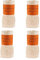 Mèche de Rechange 4 pièces pour poêle à pétrole pour Usage intérieur, poêle Professionnel Ø 65 mm x H 175 mm