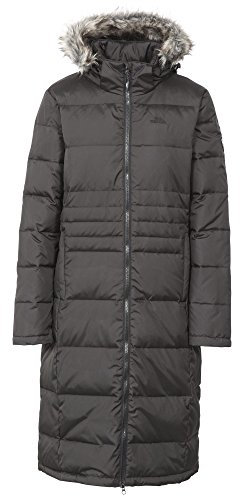 Trespass Womens/Ladies Phyllis Parka Down Jacket (M) (Black)