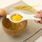 UK CELTD White Egg Yolk Separator Tool Easy Cooking White Sieve Plastic Kitchen Gadget