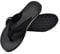 KuaiLu Flip Flops Damen Weich Stoff Zehentrenner Frauen Bade Sandalen Bequeme Füße Badelatschen Yoga Matte Fussbett Sommer Strand Zehensandalen rutschfest Gummi Indoor Outdoor Schwarz 38