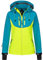 Rock Creek Damen Softshell Jacke Windbreaker Regenjacke Übergangsjacke Softshelljacke Damenjacke Regenmantel Outdoorjacke Kapuze D-442 Neongelb S