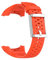 WIIKAI Armband Ersatzarmbänder kompatibel für Polar M400/M430 Silikon Ersatz Uhrenarmbänder.(Orange)