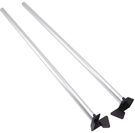 Gewächshaus-Regenrinnen-Wassertonnenrohr-Set, 2 Stück 82 Cm PVC-Aluminiumlegierung Gewächshaus-Fallrohre Regenwasserrinnenrohre Gewächshaus-Wassertonnenrohre für Mittelgroße Gewächshäuser