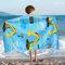 WERNNSAI LKW Strandtuch für Kinder, 76 X 150 cm Sandfrei Handtücher Für Junge, Kinder Schnell Trocknend Badetuch,Ultra Saugfähig Superweich Stranddecke Pool Reisen Schwimmen Handtücher