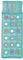 Bestway 6'2'' x 28''/1.88m x 71cm Fashion Lounge (Tuerkis), 173 x 64 x 16 cm