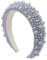 scicent Haarband Kosmetik Make Up Headband Mode Perle Frauen Stirnband Perlen Haarbügel Solide Kopfbedeckung Täglicher Gebrauch Haarschmuck für Frauen und Damen - 16805