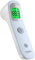EUROPAPA Fieberthermometer für Baby Kinder Erwachsene, Infrarot Stirnthermometer mit Fieberalarm, °C/°F Schalter, 30-facher Messwertspeicher (Blau)