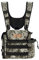 MDSTOP Fernglas-Geschirr-Brusttasche Mit Entfernungsmesser-Tasche Und Regenschutz, Bino-Gurte Sichern Ihr Fernglas, Pack Für Vogelbeobachtung, Jagd, Reisen, Sport, Schwarz-Camo