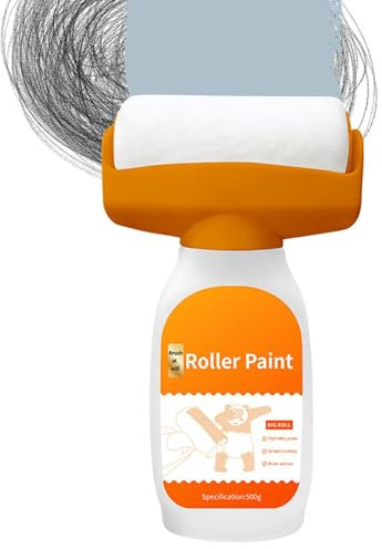 Generisch Farbroller Wandfarbe, Wand Reparatur Rollbürste Mit Wandreparaturpaste, Weiß, 500g