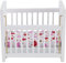 Liummrcy Spielzeug Babybett, Babybett Spielzeug Babypuppe Krippe Babypuppenmöbel Baby Spielzeugkrippe für Puppenhaus, Spielzeug.